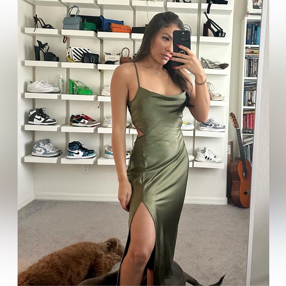 Olive dress